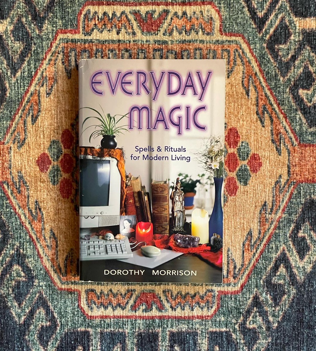 wombhousebooks's tweet image. Everyday Magic: Spells &amp;amp; Rituals for Everyday Living by Dorothy Morrison. Signed by the author! Paperback, 1998. #everydaymagic #signedbyauthor etsy.com/listing/133231…