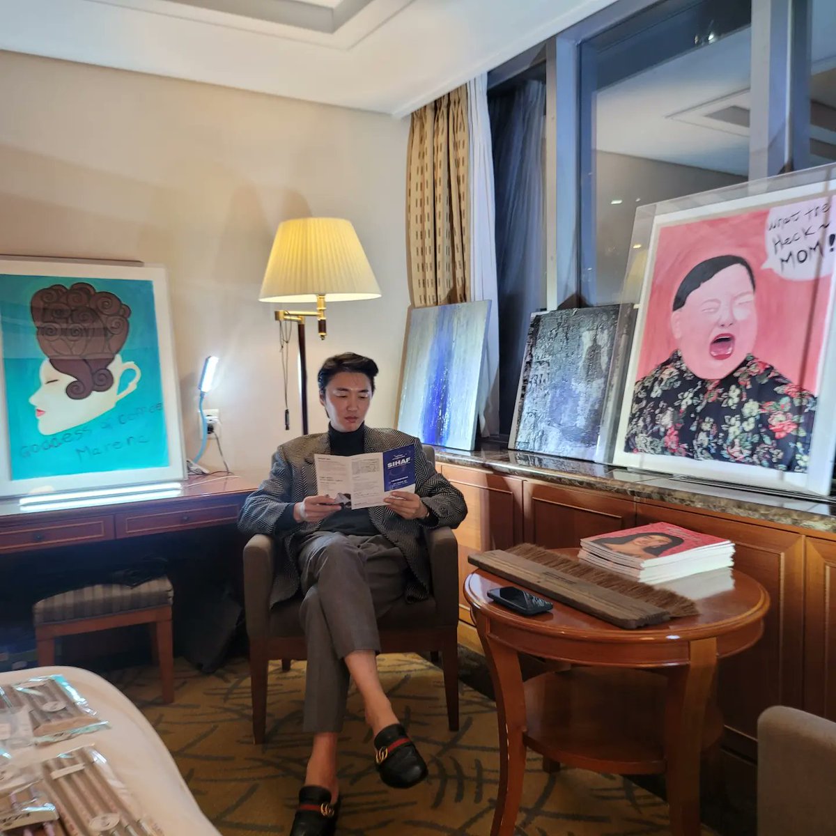 BADBOSS_Artist's tweet photo. 2022 #서울국제호텔아트페어 에 참가했습니다. 다양한 국가의 작가님들도 만나고 좋은 그림도 많이 보고 눈이 호강하네요 시간 되시면 놀러오세요
#SIHAF #EOEO #BADBOSS https://t.co/wHjBXVAPmi