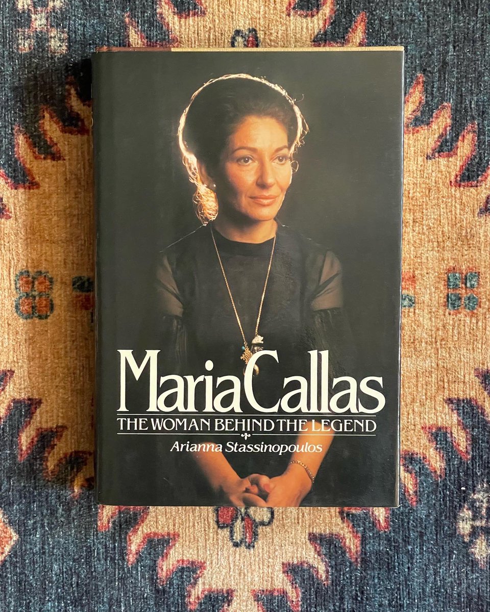 Maria Callas: The Woman Behind the Legend by Arianna Stassinopoulos, better known as Arianna Huffington. First edition, first printing, 1981. #ariannahuffington #mariacallas etsy.com/listing/133231…