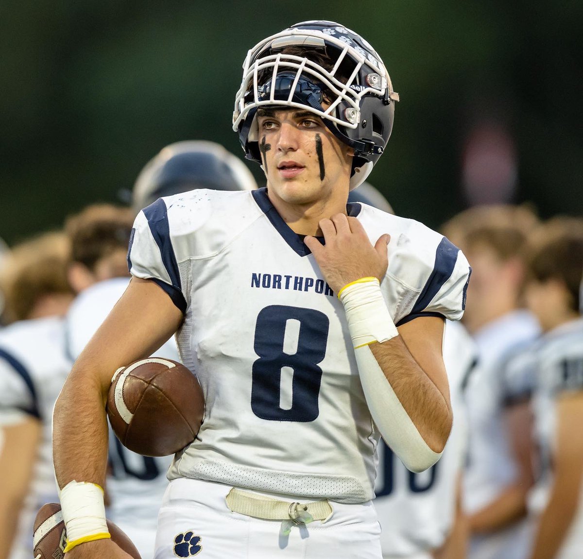 nhs_ftb_booster's tweet photo. Congratulations to Tiger Captains @Timcleary_17 @owen_johansen26 and Drew Miller for being named to the @SectionXIFBall All County team. Go Tigers!!! @NPTTigerSports @NFFNetwork @SCFCAFootball @NptTiger @AnthonyLifrieri https://t.co/66chi2aLmY