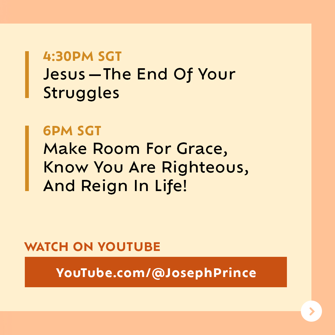 JosephPrince's tweet photo. Here are the sermons you can expect to watch at #DTR151515 on 15th November — don’t miss this limited-time only live stream event! Celebrate Destined to Reign’s 15th Anniversary. Watch 15 hours of milestone sermons that will help you reign in life. 

https://t.co/HdMC0RKFRB https://t.co/eHFNwbRcMd