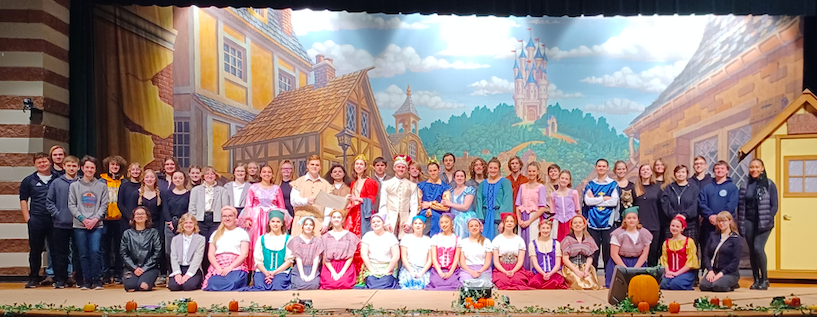 And just like that, our magical production of "Cinderella" has come to an end. I am so proud of this cast and crew. They were a joy to work with and overcame a lot these last four days. Truly, one of the best experiences of my career. I love you all because you're wonderful.💗