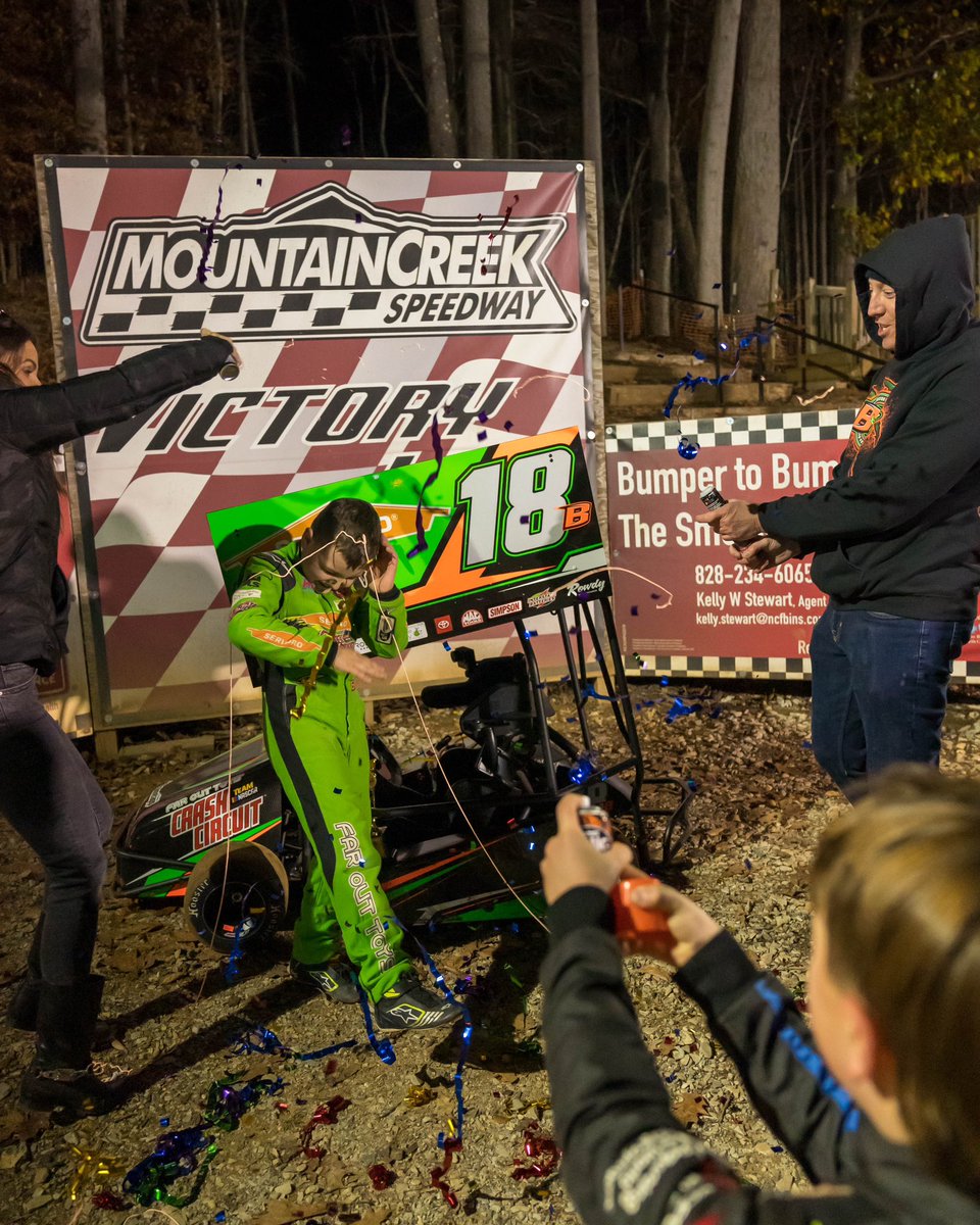 KyleBusch's tweet photo. Winner winner! 🏆 Another track championship for @brextonbusch. Proud of u bud! https://t.co/HmDrRUmWWt