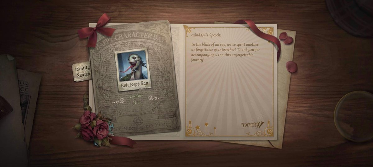 I'm playing Identity V. Fancy a game?