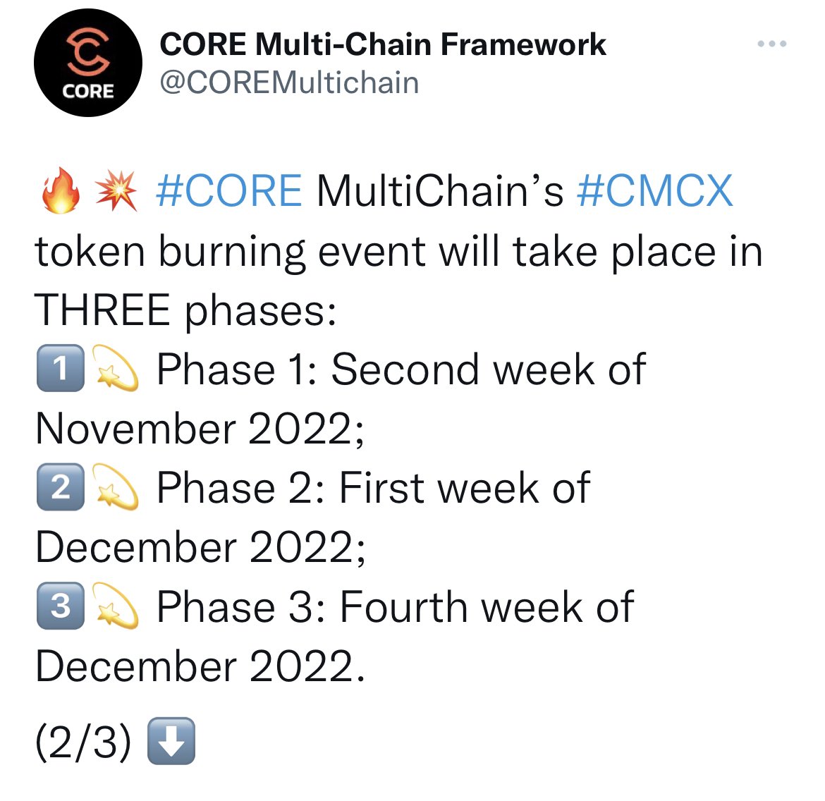 DanielDuenas7's tweet image. #cmcx #coremultichain next 🔥 play. Better ask somebody 👀