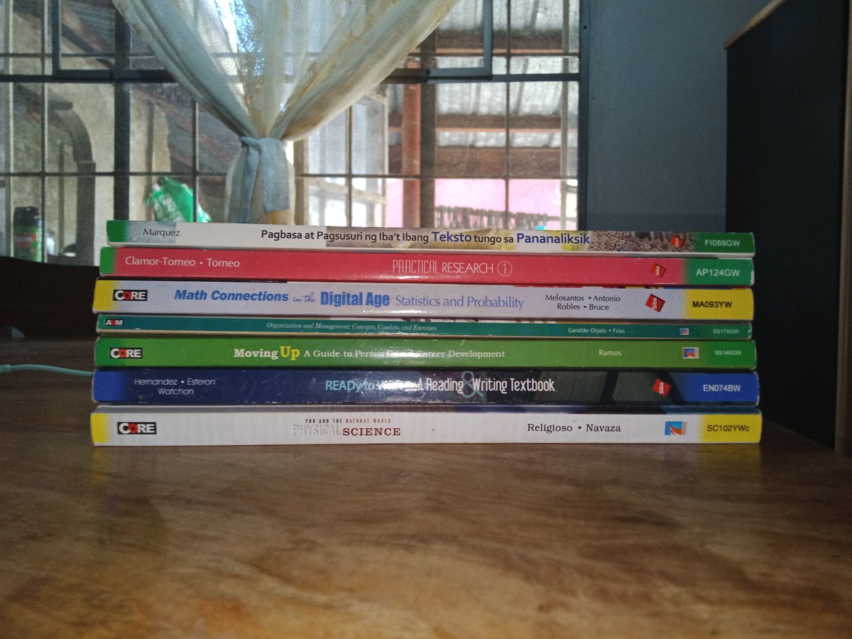schehazad's tweet photo. *NOT BNS RELATED*

wts lfb
GRADE 11- ABM BOOKS
CAN TINGI BUT PRIO SET TAKER
selling it for only 2500 php + sf

mop: gacsh
mod: ggx or lbc

dm for more pics and if interested ! https://t.co/nqcIqRVIkp