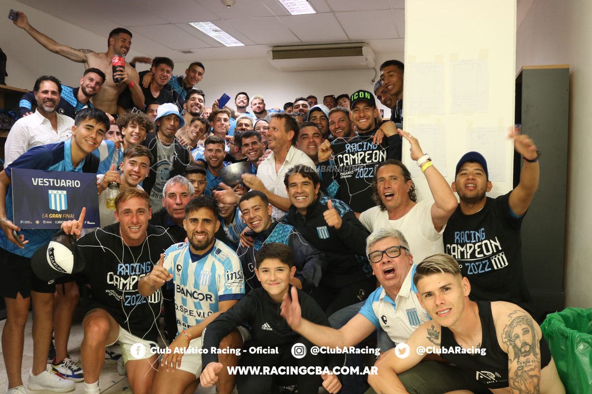 ClubARacing's tweet photo. SUEÑO CUMPLIDO 💙 https://t.co/2T4uhnRuL4