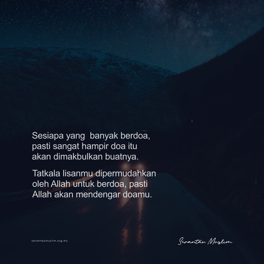 SerantauMuslim's tweet photo. Doa senjata orang mukmin✨ https://t.co/K7uRRBEpHl