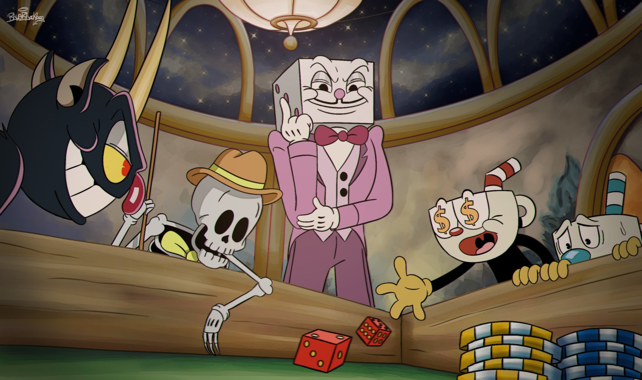 CUPHEAD DLC - INTRO CUTSCENE 