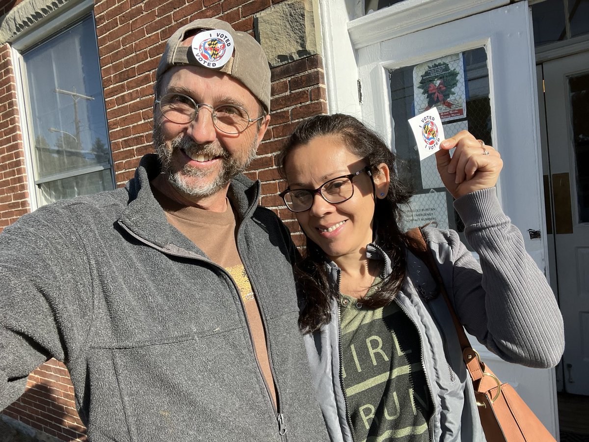 As we watch this nail biter, it’s been  thrilling to discuss with my recently naturalized #Salvadoreña wife just how profoundly consequential our votes for <a href="/RepDavidTrone/">ARCHIVED: Rep. David Trone</a> were.