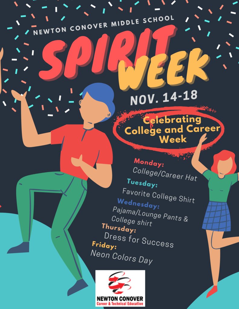 NCMS_STEM's tweet photo. This week NCMS is celebrating College and Career Week! https://t.co/IbkQ2GN1T0