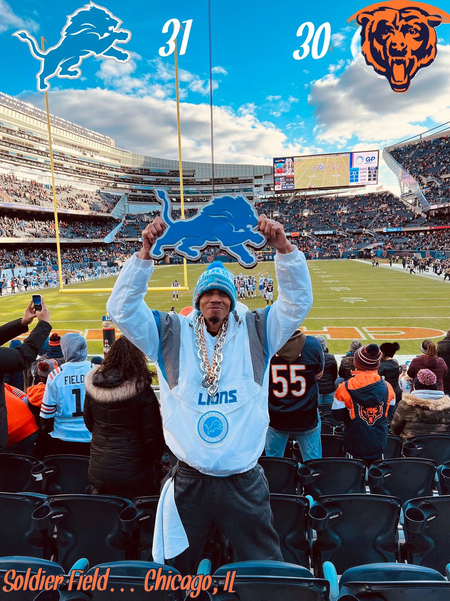 KiLaKaS's tweet photo. #ONEPRIDE #UG #THEUNDERGROUND Sweet Victory #DetroitVsChicago #LionsVsBears https://t.co/MJyHAoFSt2