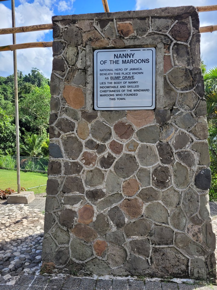 patrioticjam's tweet photo. Booked a very affordable tour through Gustazos to visit the Nanny Falls, her monument &amp; the Moore Town Cultural Centre. Our guide Andre loves what he does &amp; made the tour memorable. https://t.co/o7KBm9WmZv https://t.co/VPNIr4DwWF