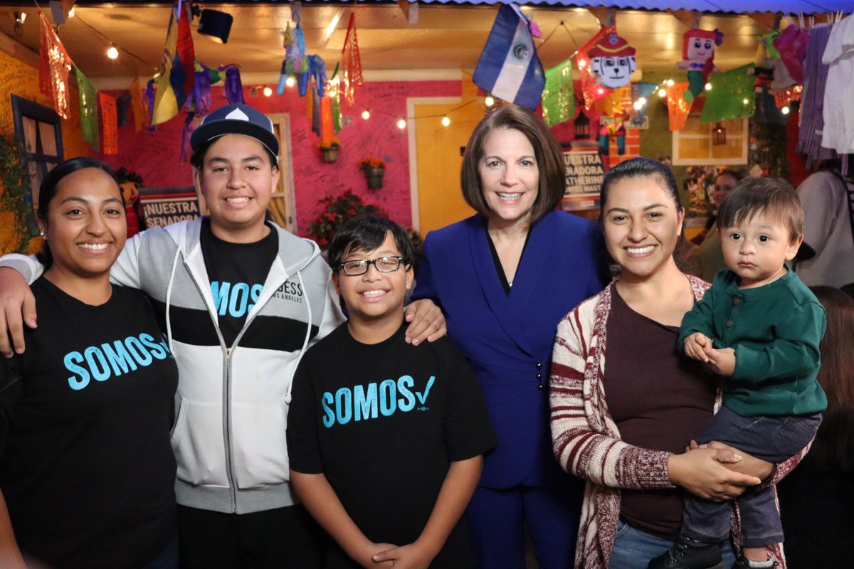 CortezMasto's tweet photo. It was wonderful to come back to La Vecindad to celebrate with @SomosVotantes and our Latino community!

I’ll never forget where I came from. This win is for all of us. https://t.co/TK642k4Tur