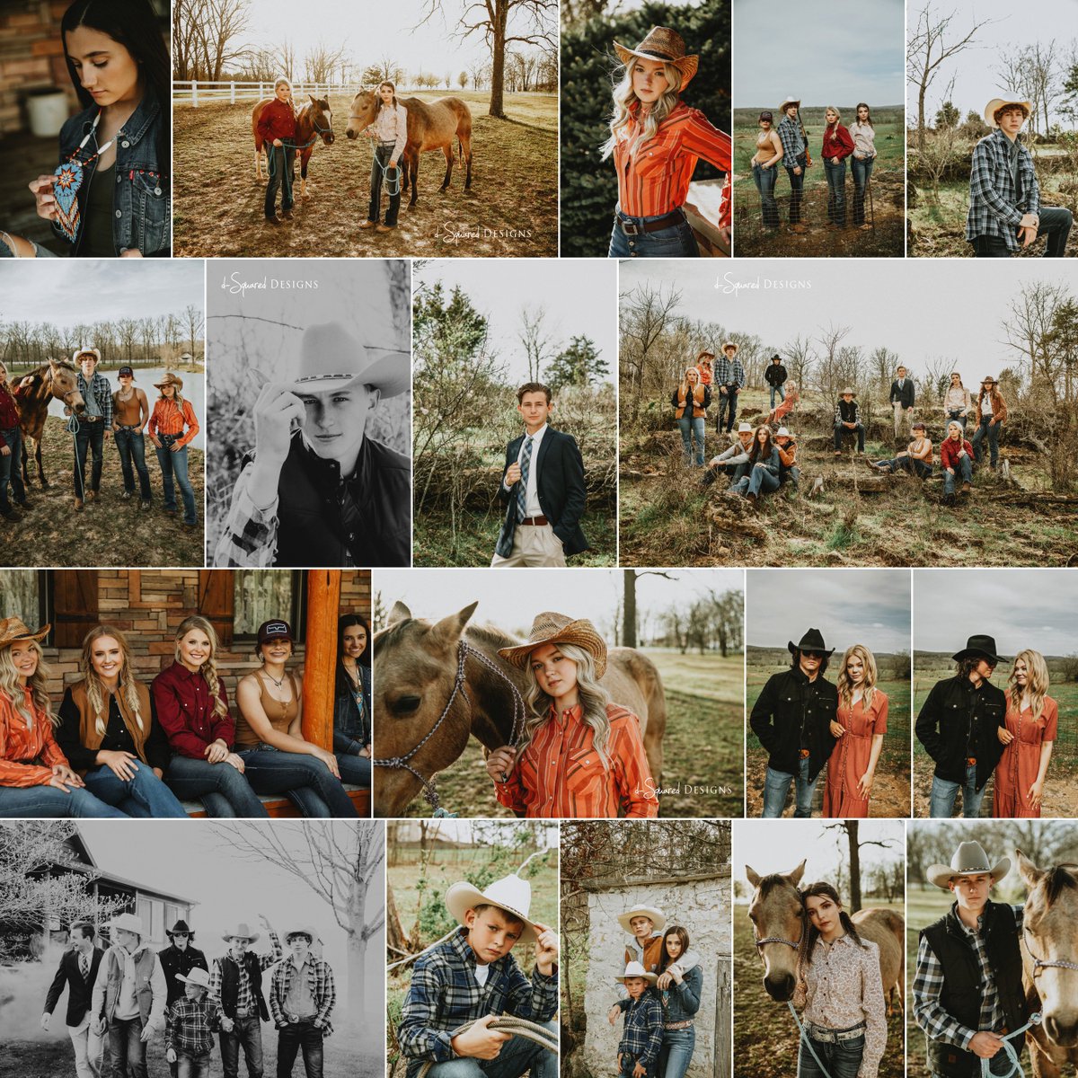 dsquareddesigns's tweet photo. YELLOWSTONE [The TV Show].... was one of our Senior Model Themes this year. If you know... you know... if you don't.... well, you'll still enjoy these pics. 😉 
Thanks to our Class of 2023 for making this shoot such a huge success! #yellowstone #dsquaredseniorteam #themedshoot https://t.co/SkaNyJkVyT