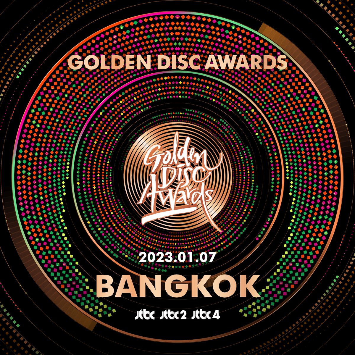 The 37th Golden Disc Awards will be taking place on January 7, 2023 in Bangkok.🏆✨

#골든디스크어워즈 #goldendiscawards #골든디스크 #goldendisc #gda