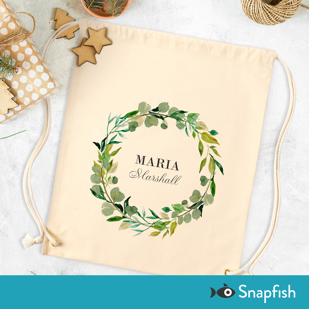 Looking to go green this holiday season? Our customizable, reusable drawstring canvas bags and totes make the perfect sustainable gifts for everyone on your list!