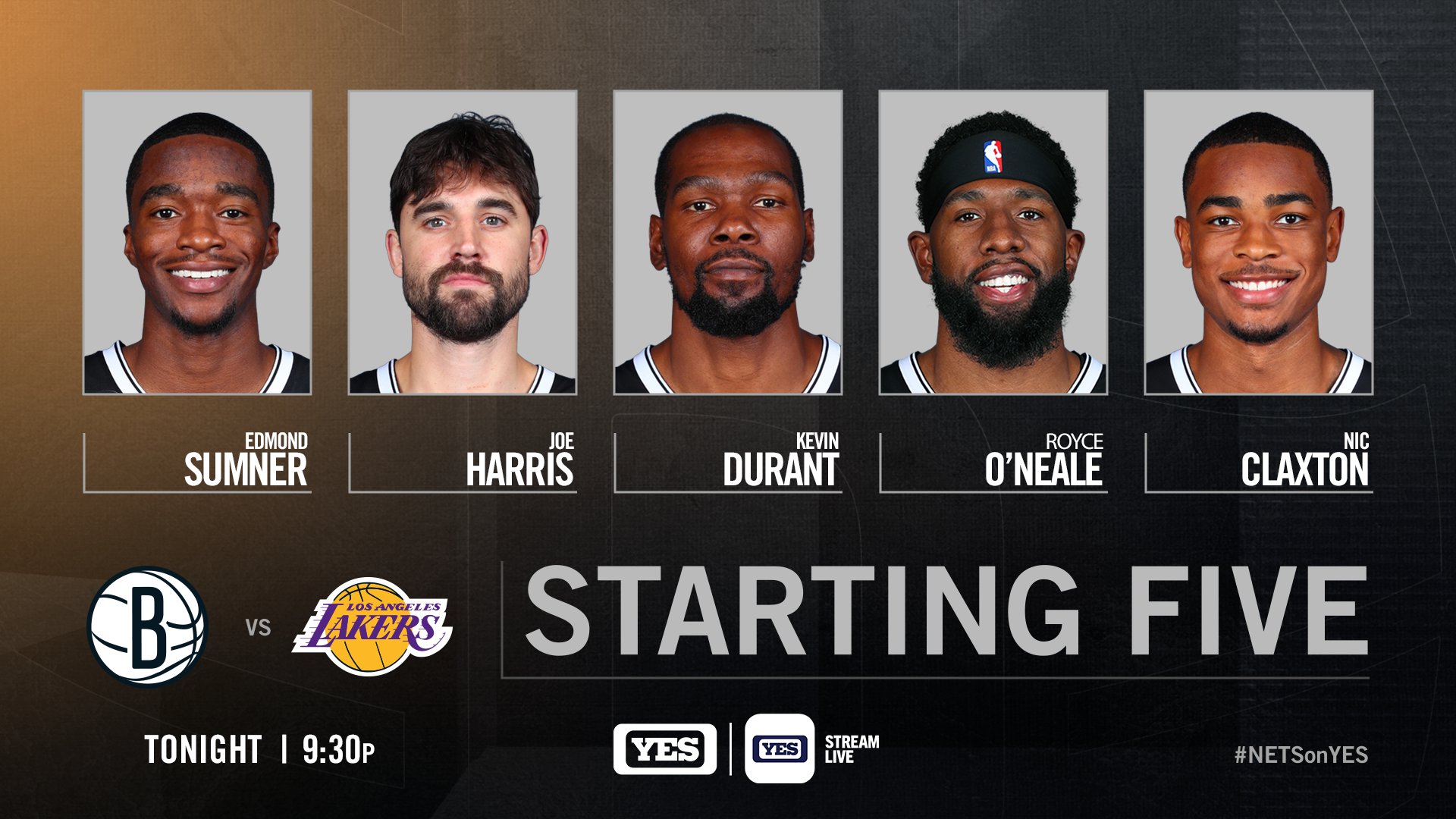 YES Network on Twitter "Tonight's starters https//t.co