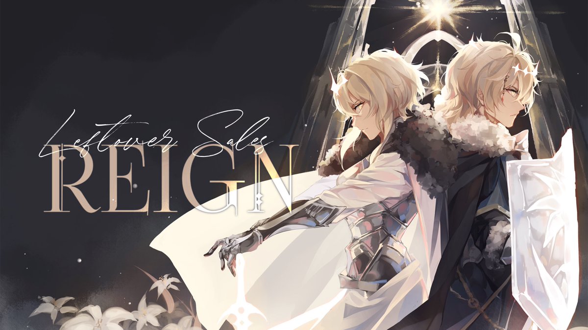 👑LEFTOVER SALES OPEN👑

Leftover sales for REIGN: A Genshin Royalty AU Zine are now open!

🛒 genshinreign.bigcartel.com 🛒
