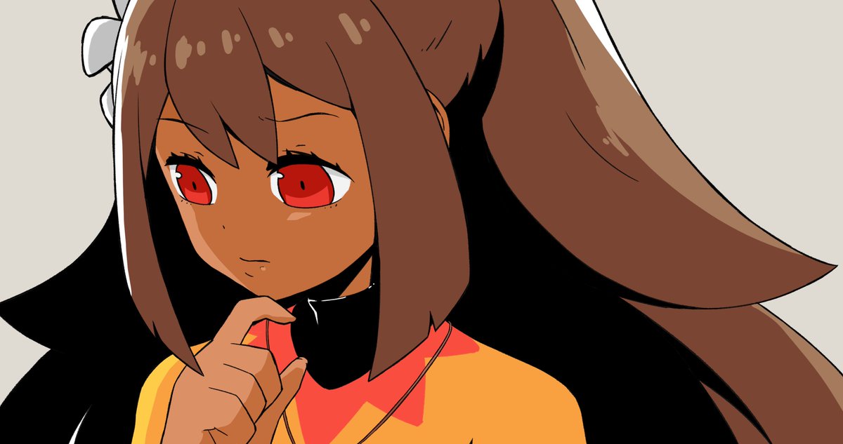 DynoPunch's tweet photo. Dev log 11 - 11/16/2022
Taking a break from showing off gameplay systems to begin showing off some of the game's art.
These are a couple cut-in illustrations I made for close ups of the character's face.
#gamedevelopment #IndieGameDev
#projectsummer #gameart https://t.co/UF9ONbyFRp