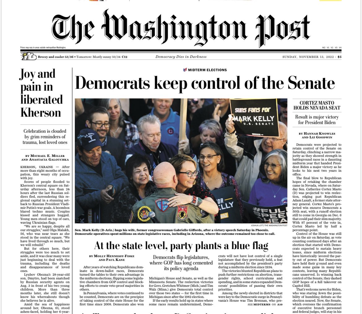 Incredibly proud and grateful for the amazing team at the <a href="/dscc/">Senate Democrats</a>, our impressive candidates, awesome campaigns, tireless volunteers, and the voters. Now let’s run the table and bring it home in GA.