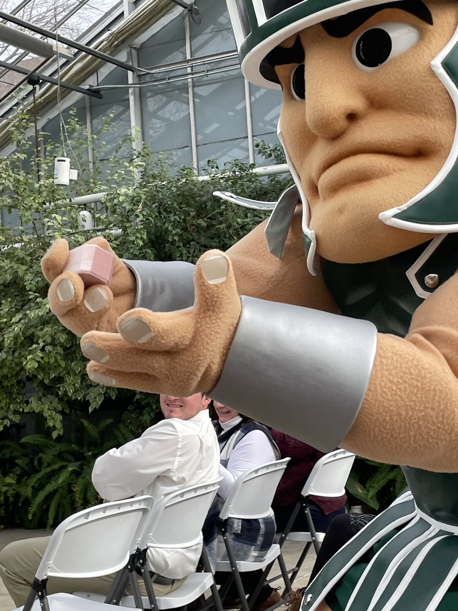 dinampayne's tweet photo. Just wanted to thank @TheRealSparty for being the best surprise ring bearer at my daughters wedding. Go Green! https://t.co/peEaNNllt7