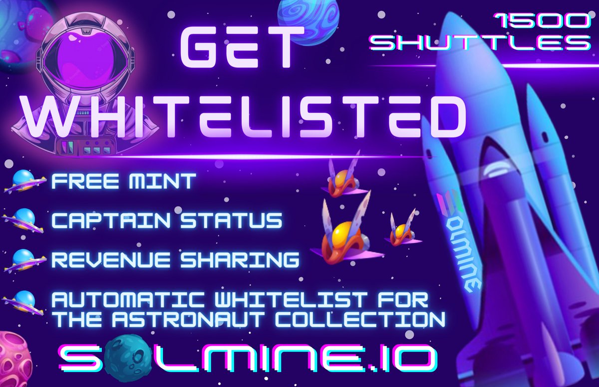 Solmine.io | FREE MINT tweet media