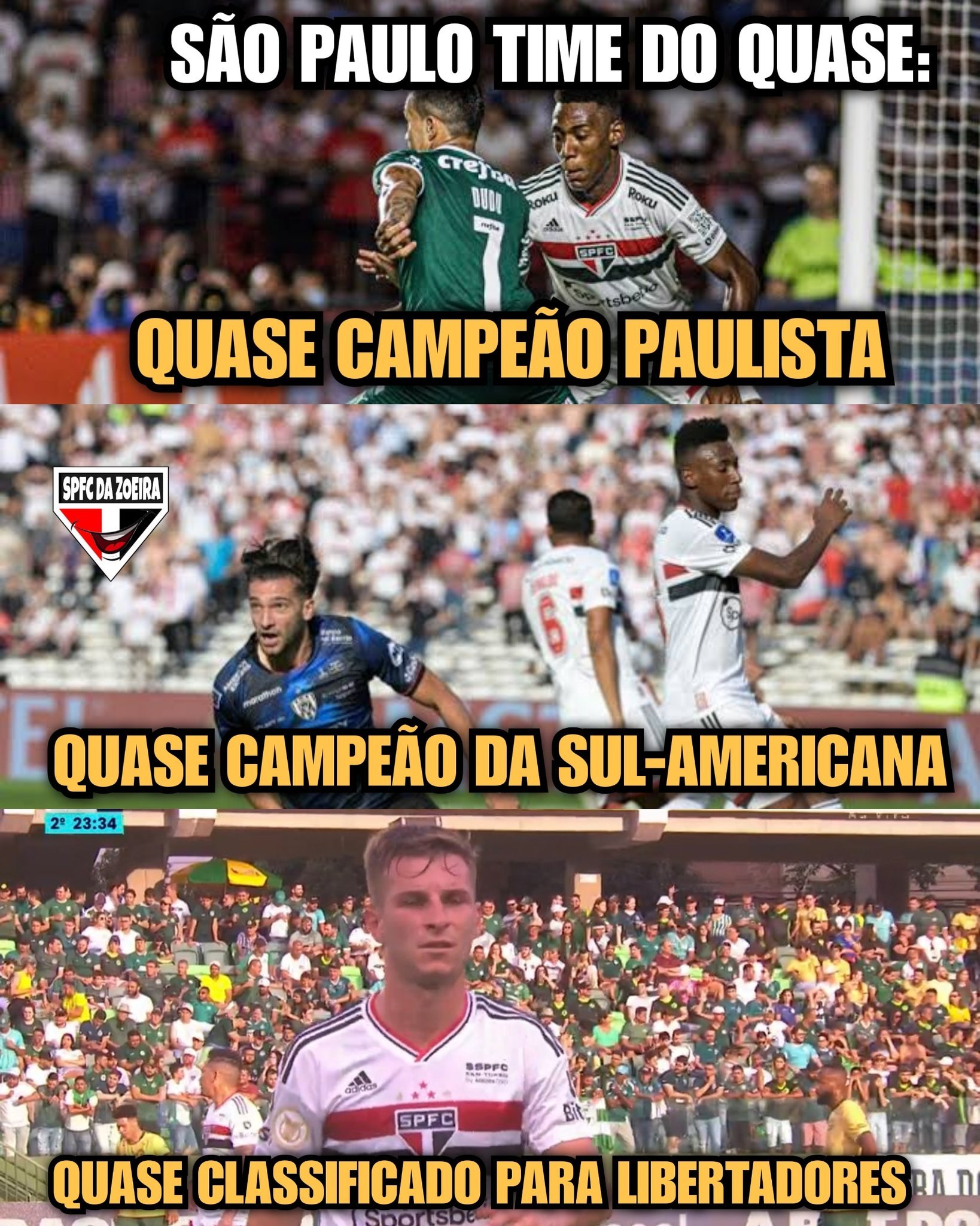 Somos São Paulinos on X: os calvos! [spfcdazoeira]   / X