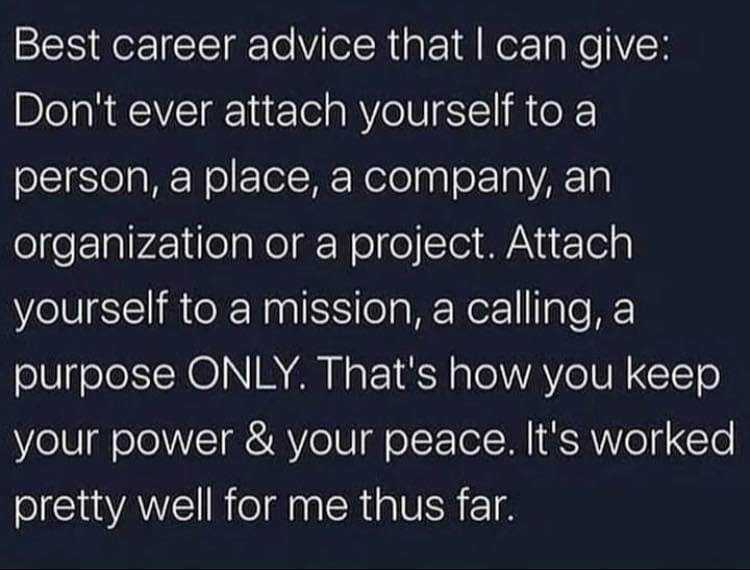 rcurtin29's tweet photo. I have followed this message my whole life. It’s the calling or the mission I follow/chase. If you follow your calling, you will be happy and (you may) make a (small) difference wherever you are at!  #life #advice #mission https://t.co/SsZi3SntpU
