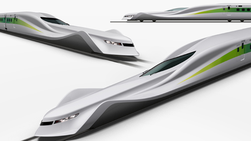 「未來のミライ企画 新幹線はデザインが個性的だけど…新幹線としての空力を考えると…」|ryoのイラスト