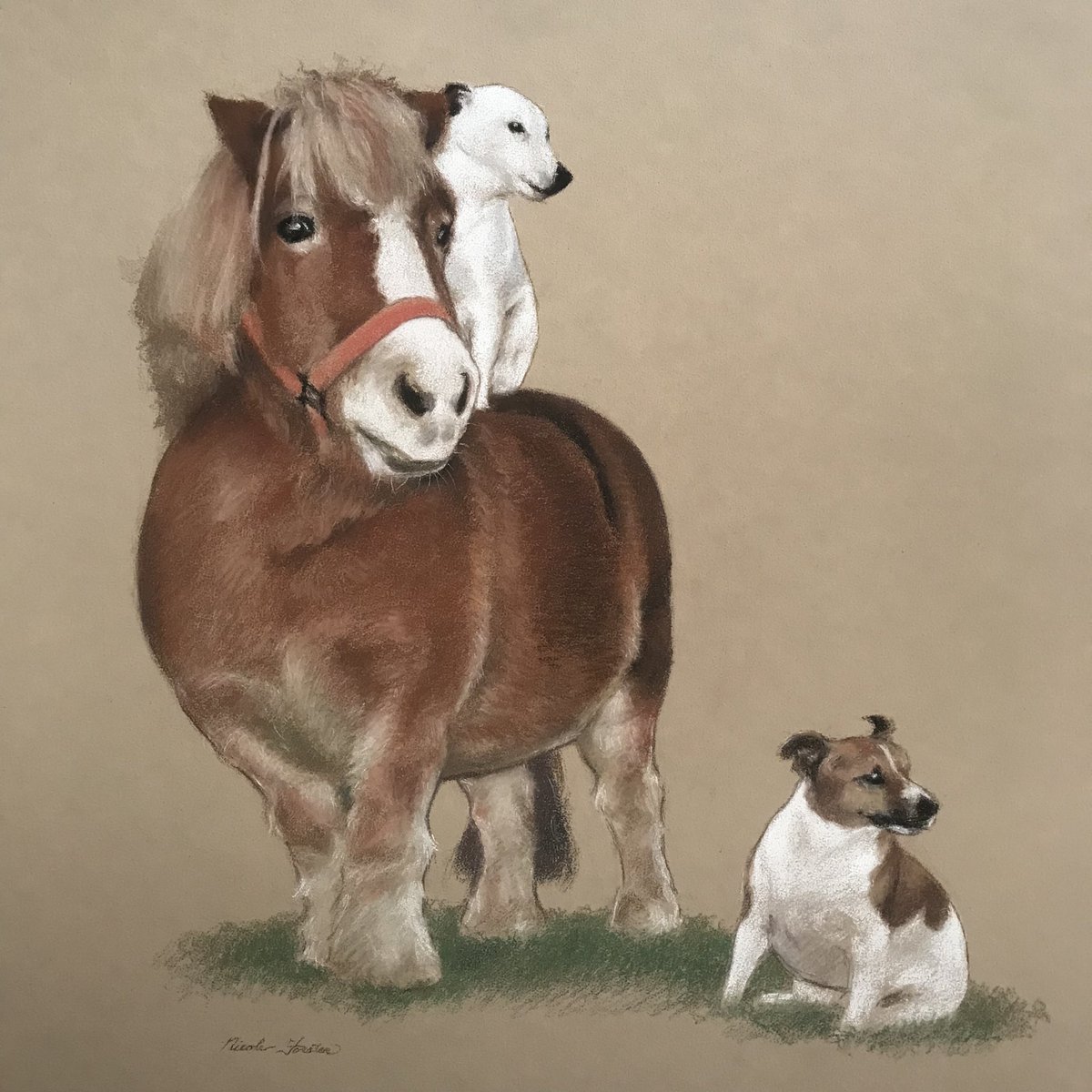 forster_art's tweet photo. A pastel drawing from September https://t.co/jkf3XqxSw3