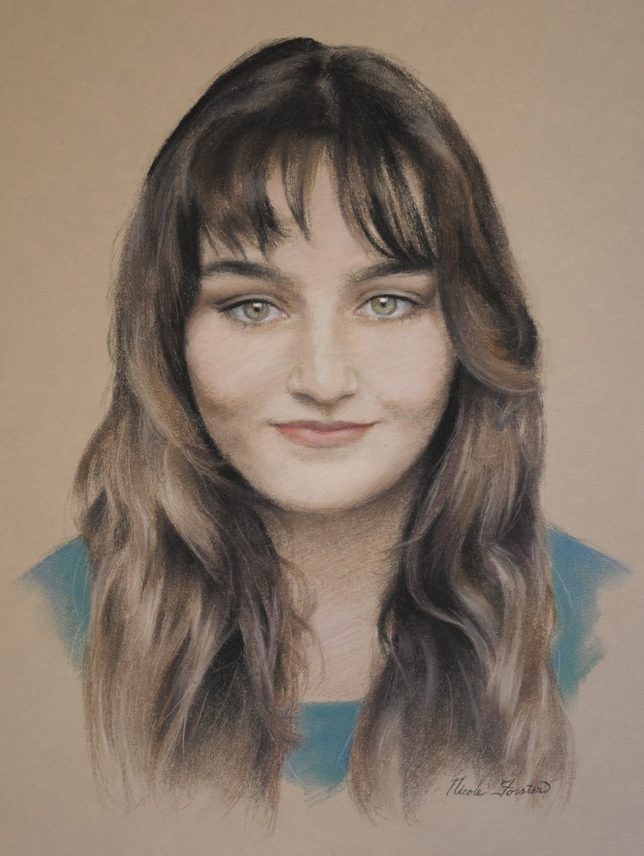 forster_art's tweet photo. Pastel portrait 
30x40cm https://t.co/82pYtYAeUu