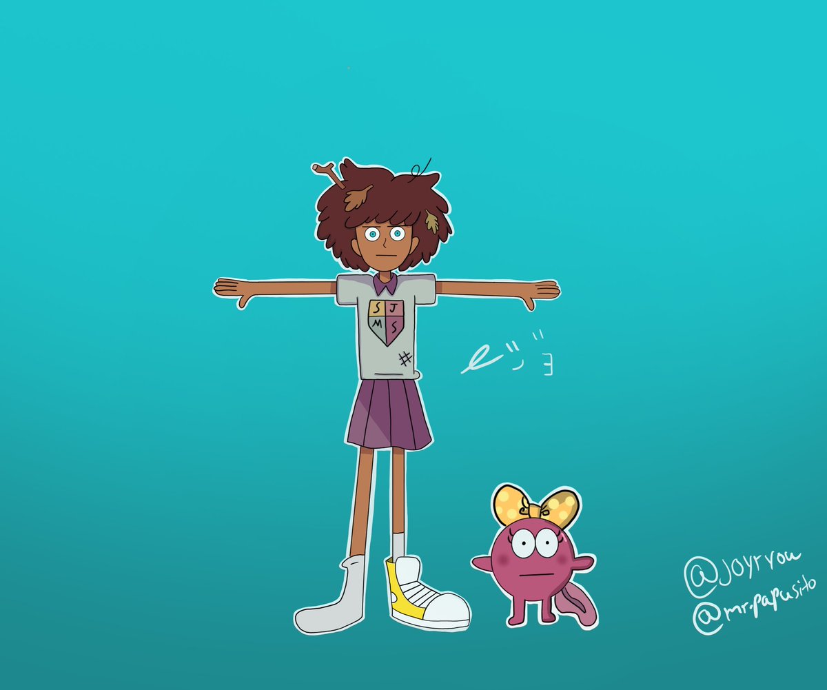 joyryuo's tweet photo. T-pose #amphibia #amphibiameme #tpose #amphibiaseason1 #amphibiaanne #AnneBoonchuy #boonchuyanne #drawings #digitalart #amphibiapoly https://t.co/48g4uBHFWz