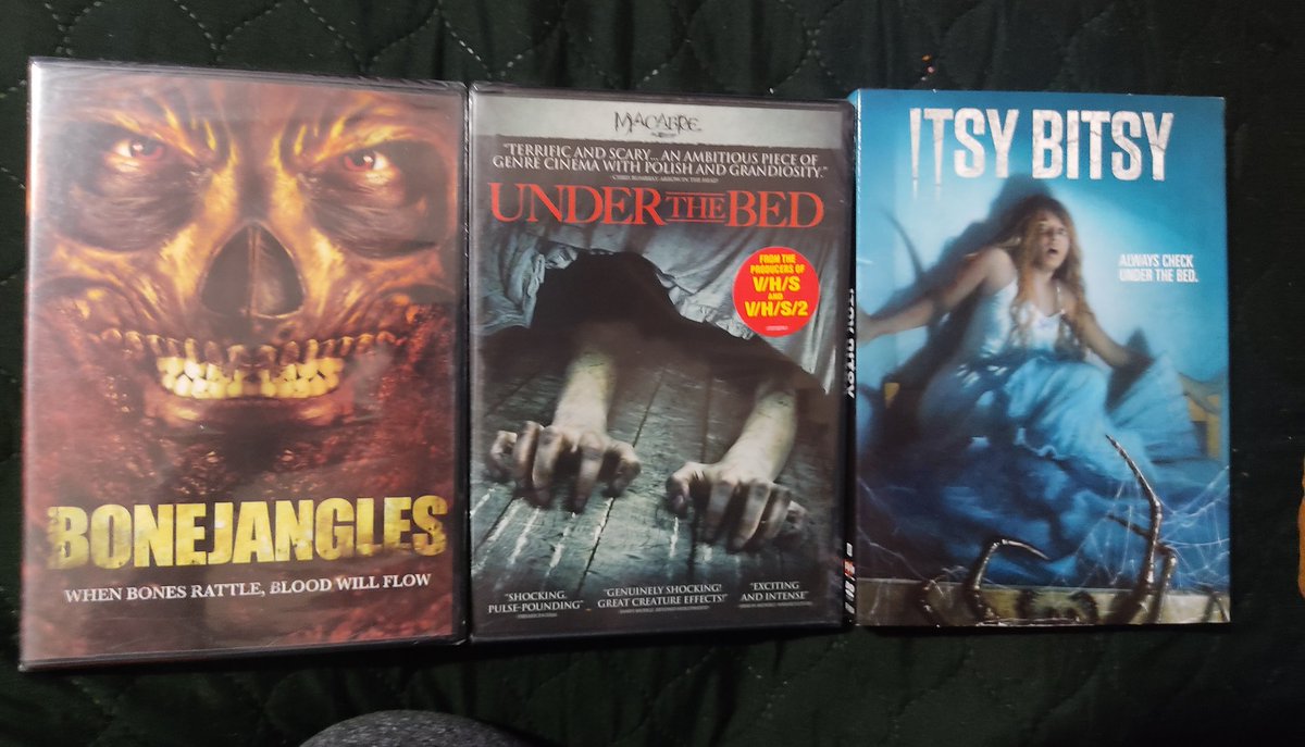 Another Dollar tree horror haul #bonejangles #underthebed #itsybitsy #dollartreemovies #horrorcollection #moviecollection