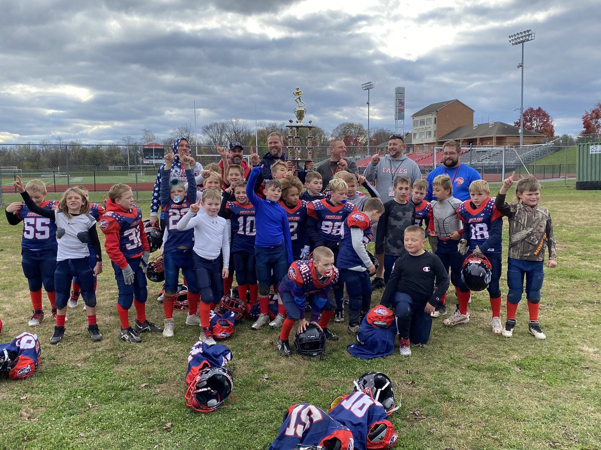 What an amazing season with this group! Each week they showed up and showed out. I can’t thank the players and coaches enough for their commitment. Super bowl Champs!! 12-0 🦅 🔴⚪️🔵