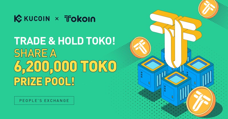 kucoincom's tweet photo. Trade &amp; Hold $TOKO Campaign: Twitter Giveaway

🎁200,000 TOKO 
⏰Nov. 14 - Nov. 21, 2022

1⃣Retweet and tag 3 friends
2⃣Follow @kucoincom and @tokoinglobal
3⃣Join Tokoin on TG: https://t.co/gA46orhgd1
4⃣Take screenshots as proof and comment below

🥳10 winners of 20,000 TOKO each