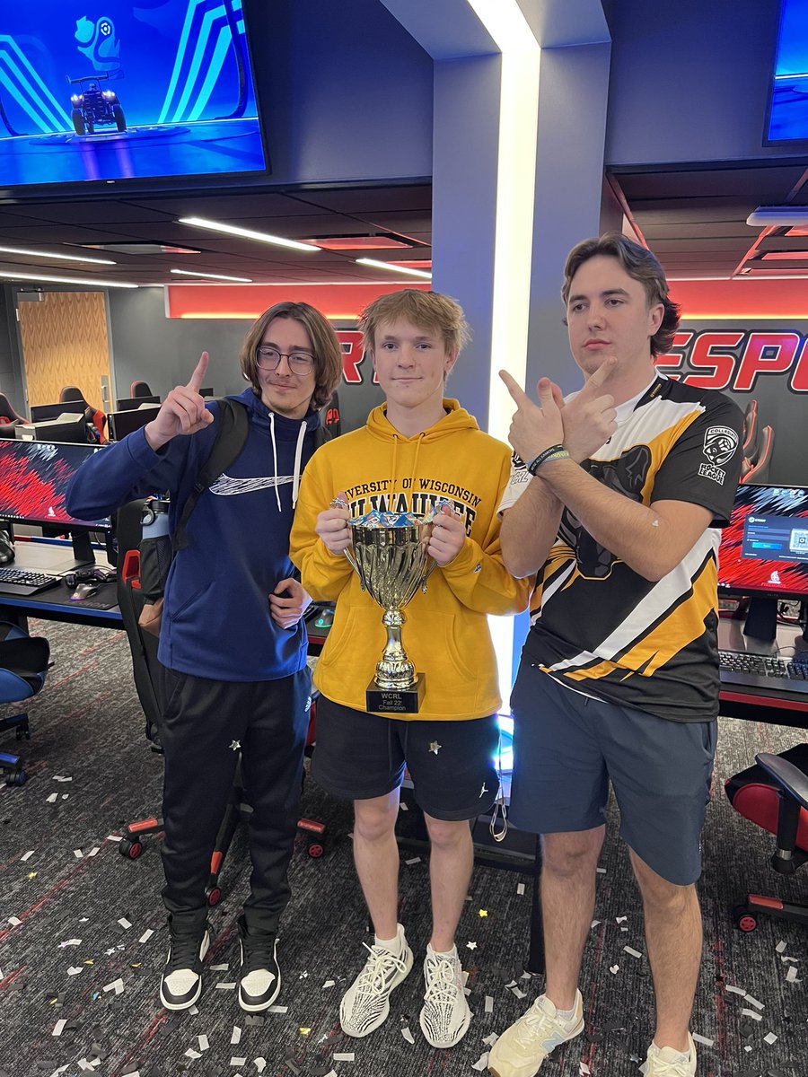 Congratulations to the Panthers for winning #WCRL Fall 2022 State Championship!! They lost earlier in the day, made a run through lower bracket, then bracket reset <a href="/StoutEsports/">UW-Stout Esports</a> in the Grand Finals to finish out the LAN! This is just the beginning, stay tuned 👀
