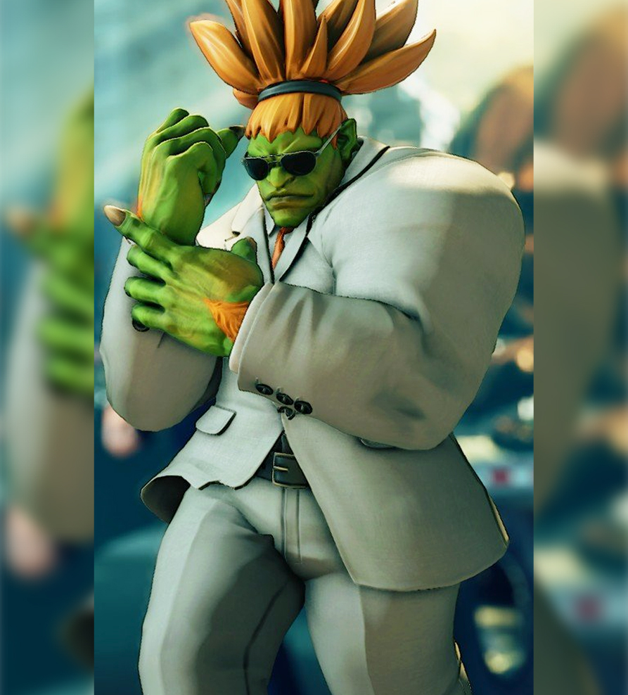 No guy has all five: 1) great dresser 2) over 6’ tall 3) spikey orange hair 4) green skin 5) mutant ability to generate lethal amounts of electricity