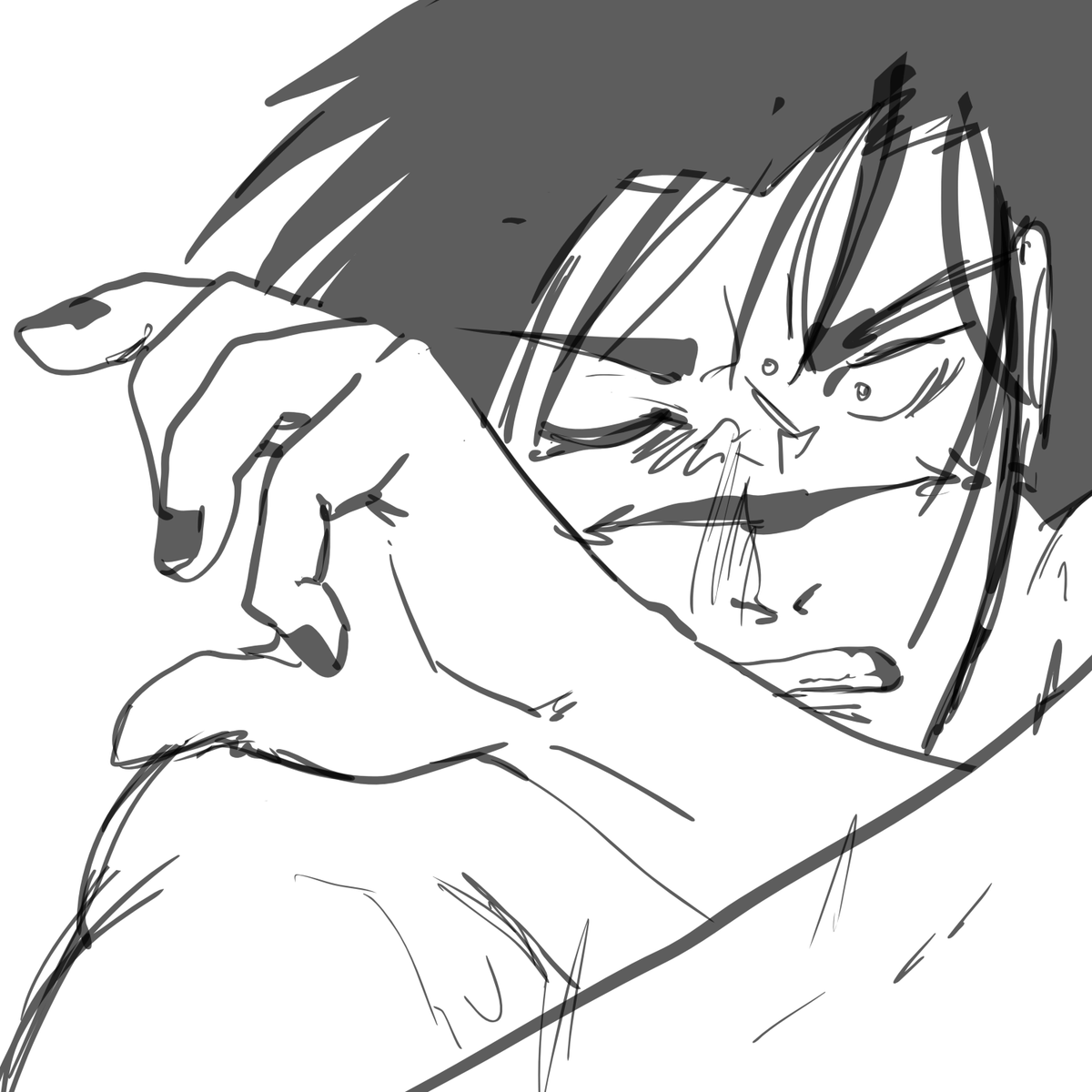 #jjk204 I wanted to draw every Choso from chapter 204 but I'm stupidly tired so I'll leave some here and go to sleep