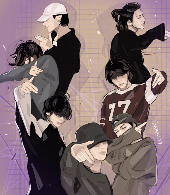 Run bts dance practice artworks 
