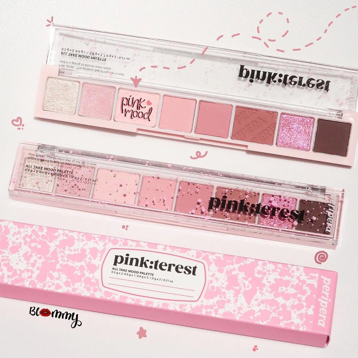 jaomhooauan's tweet photo. @jingbruh ที่เราใช้แล้วรอดจะมี 3 ตัวนี้ค่ะ lilybyred everything coming up roses เบอร์ 04 #pinkit, peripera pinkterest เป็นสี cool tone ที่ไม่ติดส้มแต่ก็จะไม่อมม่วงจนเกินไป บลัชก็ปัดเอาจากสีในพาเลทเลยค่ะเพราะหาบลัชแยกยาก ;w; ถ้าวันไหนอยากแต่งโทนนู้ดเราจะใช้ too faced chocolate bar https://t.co/4IHQJ4s5CD