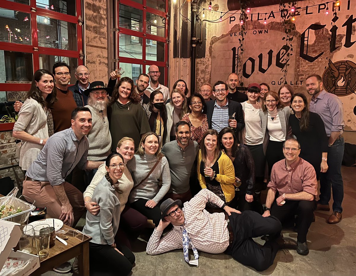 jaymehtamd's tweet photo. Always the best night of ACR!

2️⃣2️⃣ years of fellows coming together for the CHOP @ChildrensPhila #PedsRheum reunion

Love this crew!

#ACR22 https://t.co/A0NZDnCjZd