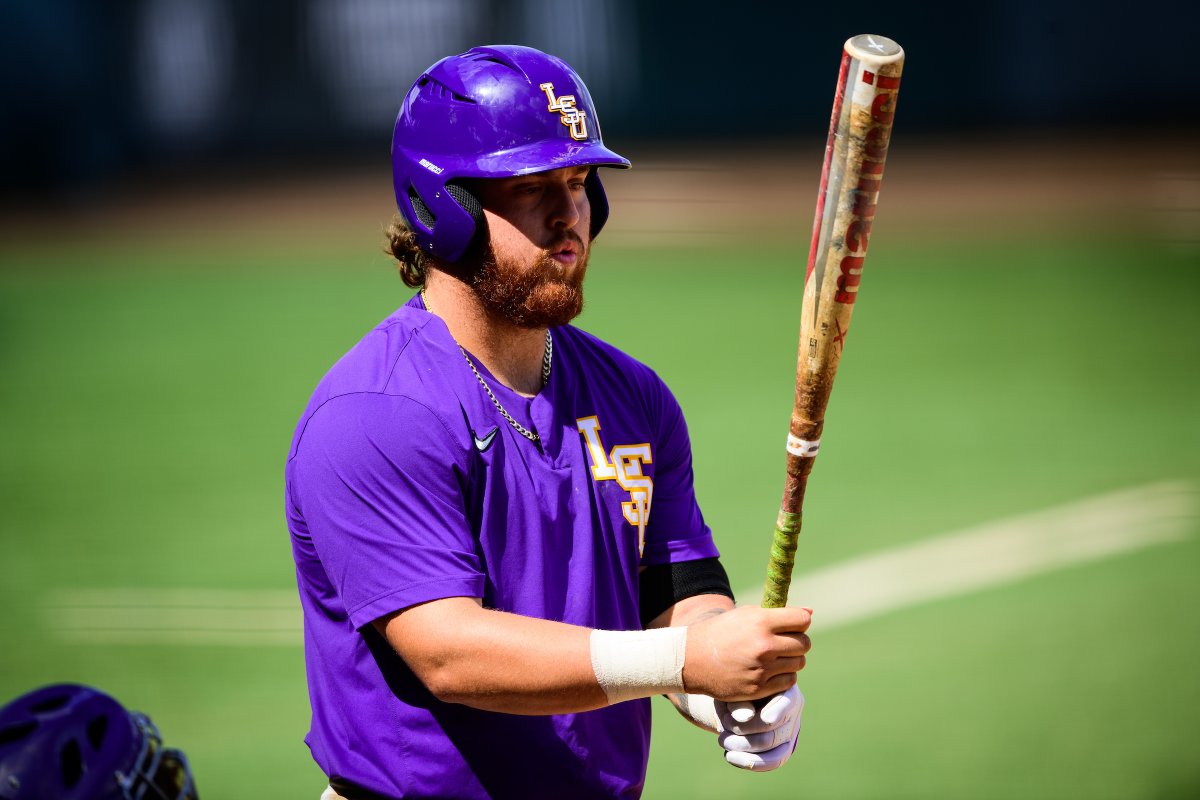 .@tommywhite44 Hammers Three Homers as LSU Posts Scrimmage Win Over UL Lafayette! #GeauxTigers Click link for recap and box scores: 🔗lsul.su/3Eum5kN