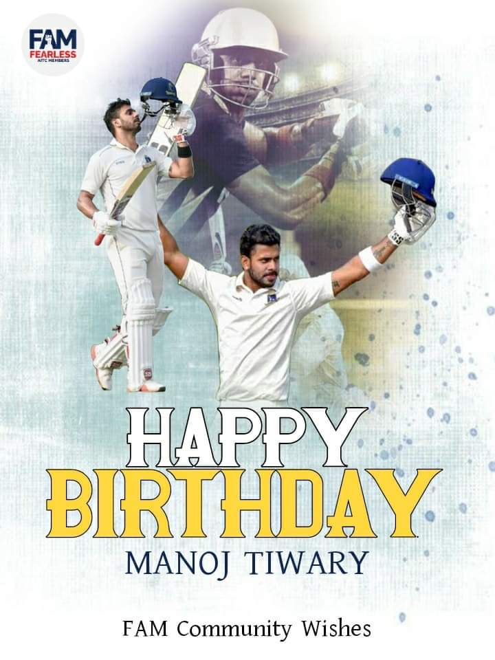 FAM Community wishes you a Happy Birthday \"MANOJ TIWARY\".  