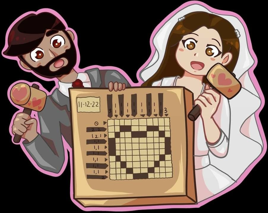 G0V0CK's tweet photo. CONGRATULATIONS TO MY BRO, @pktimestop9 GETTING MARRIED!!!❤❤❤❤

and thank you for making @mofuyu and I apart of your wedding with the stickers we made 🥺❤ love you!💕

#AnimalCrossing by @mofuyu 
#piccross by @pktimestop9 
#Splatoon3 by @G0V0CK https://t.co/nO4e3TNg4a