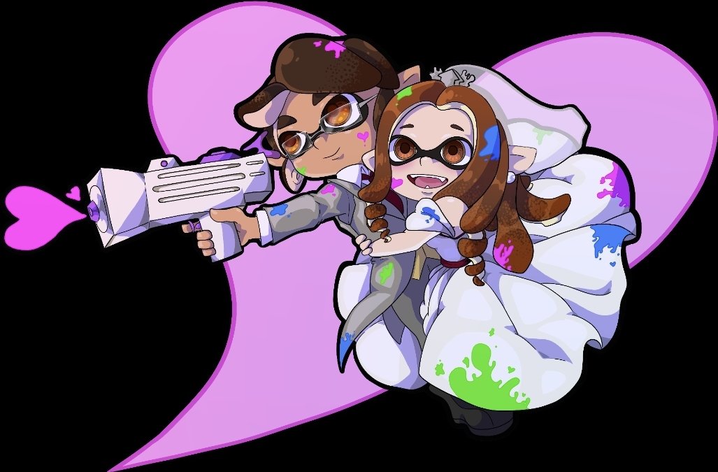 G0V0CK's tweet photo. CONGRATULATIONS TO MY BRO, @pktimestop9 GETTING MARRIED!!!❤❤❤❤

and thank you for making @mofuyu and I apart of your wedding with the stickers we made 🥺❤ love you!💕

#AnimalCrossing by @mofuyu 
#piccross by @pktimestop9 
#Splatoon3 by @G0V0CK https://t.co/nO4e3TNg4a