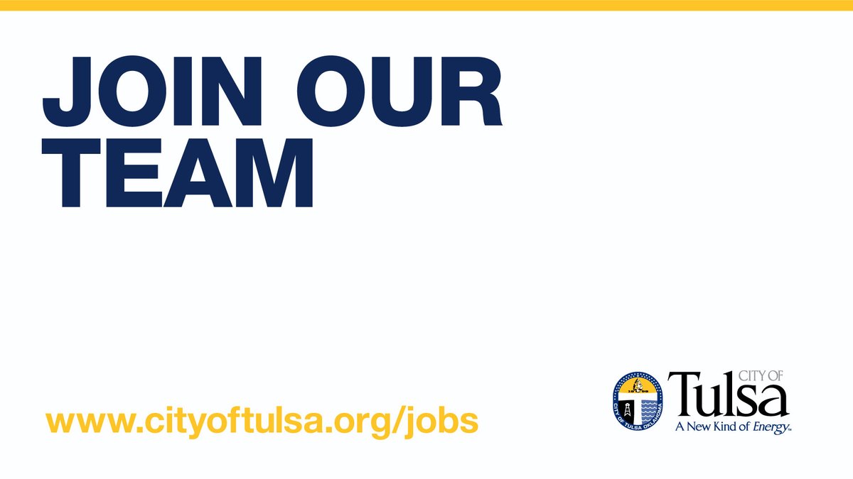cityoftulsagov's tweet photo. WE ARE HIRING: Graphics Designer
This position includes medical, dental, vision, retirement, paid holidays, sick leave and paid paternal leave.
https://t.co/B57isP8crd

#Tulsa #Jobs #Hiring #Employment https://t.co/w7aUxWNel6
