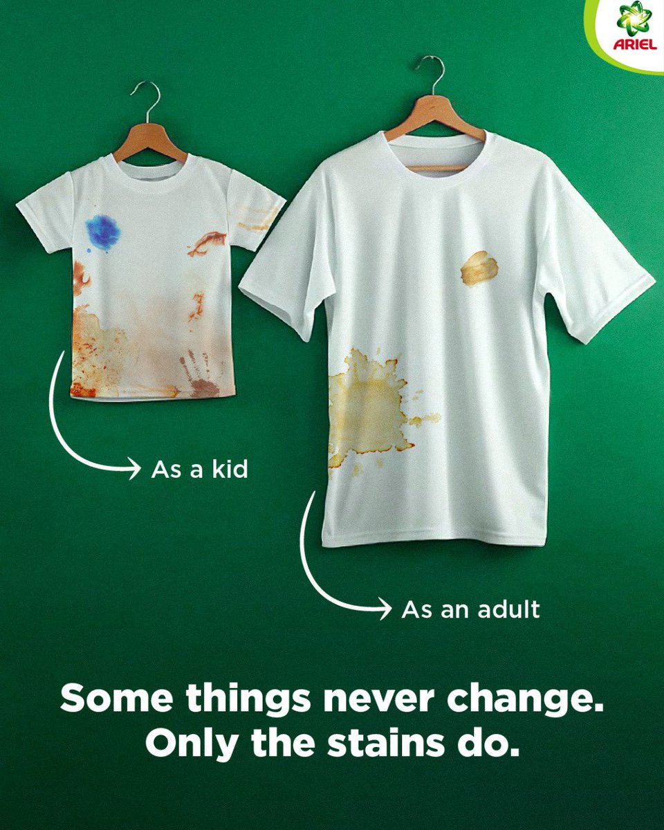 Happy Children’s Day #HappyChildrensDay #ArielIndia #Topical #Nostalgia #Stains