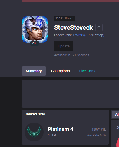 Steveck5's tweet photo. @VulcanLoL You don't have to attack me like that... https://t.co/DnEiwTsbu2