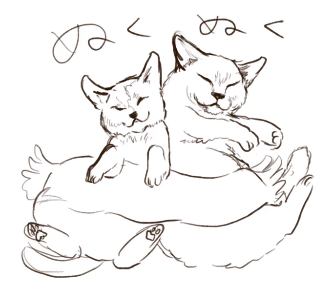 スタンプ下描きザクザク間に合うのか!間に合うのか! 